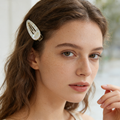 Elegant Iridescent MOP Hair Clip